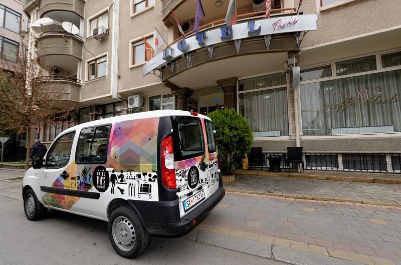 Hotel Tim'S Szkopje Kültér fotó